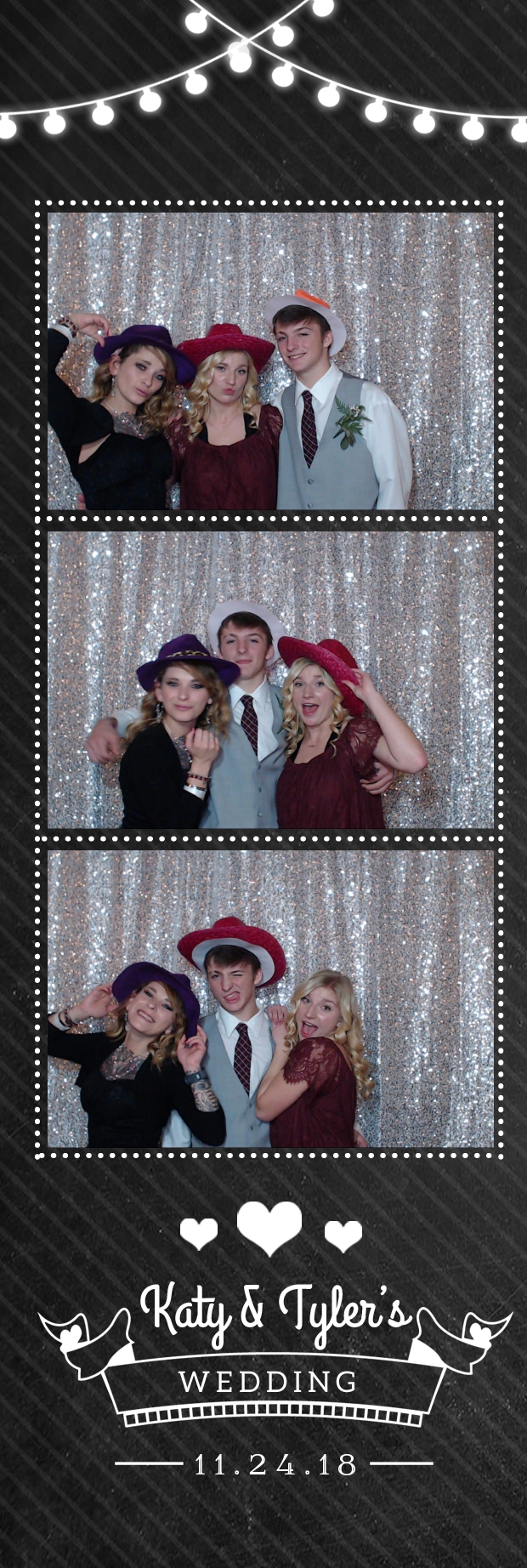 Katy and Tyler's wedding  | View more photos from the event at gallery.photoboothbillings.com/u/PhotoBoothBillings/Katy-and-Tylers-wedding